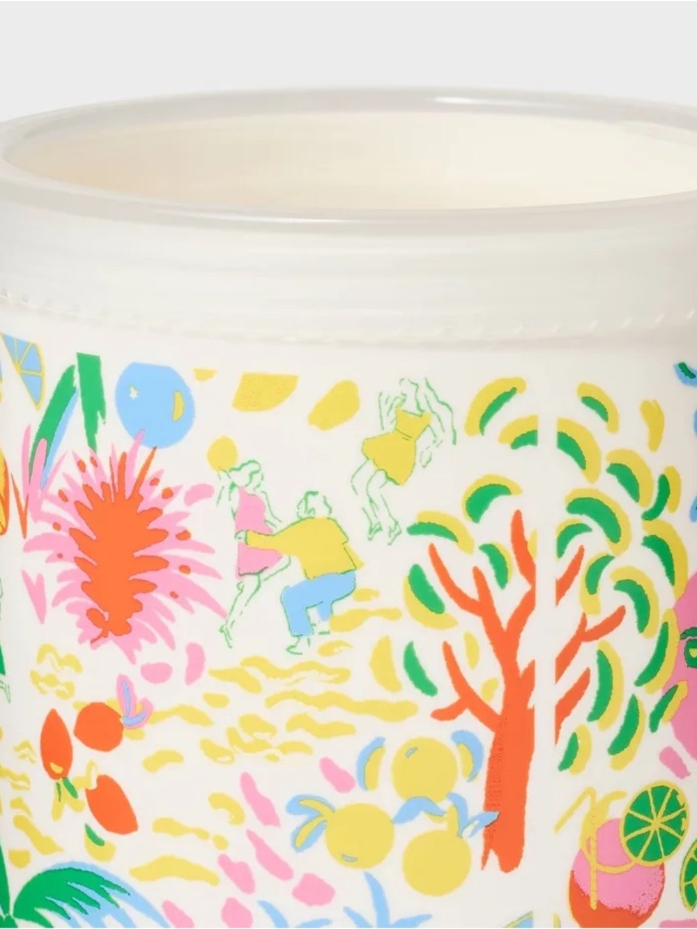 Roller Rabbit Stackable Snack Containers - Mint Green, Yellow, Floral - Picture 4 of 4